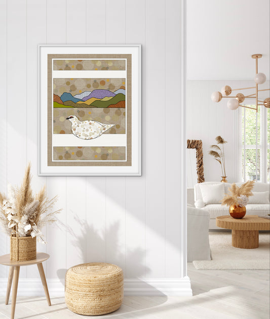 Ptarmigan - Graphic work - signed and numbered