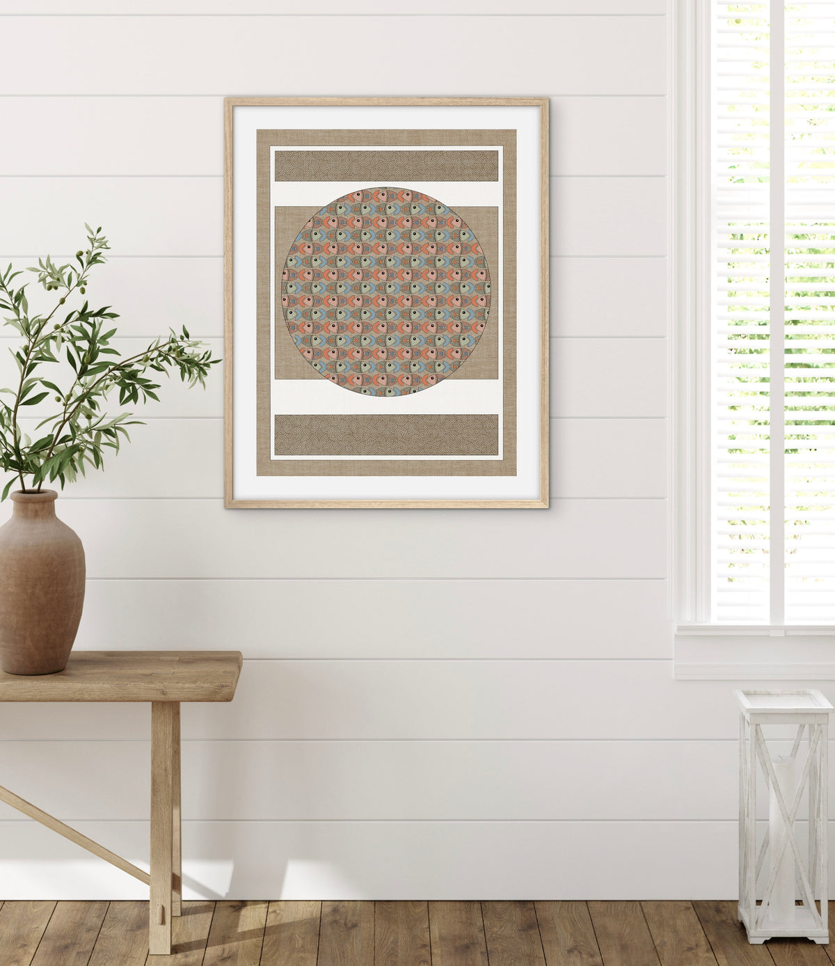 Fish - Graphic work - signed and numbered