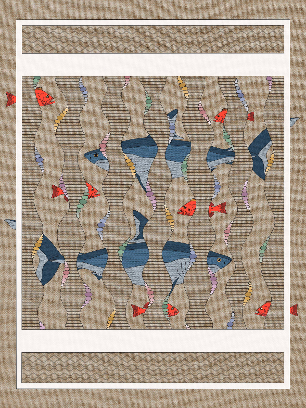 Redfish - Graphic work - signed and numbered