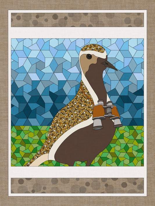 Golden Plover - Graphic work - signed and numbered