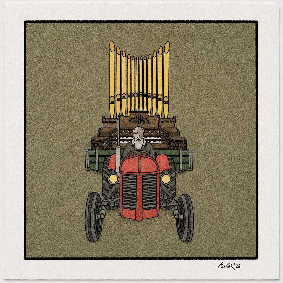 THE COUNTRY PRIEST - CUSTOM ORDER